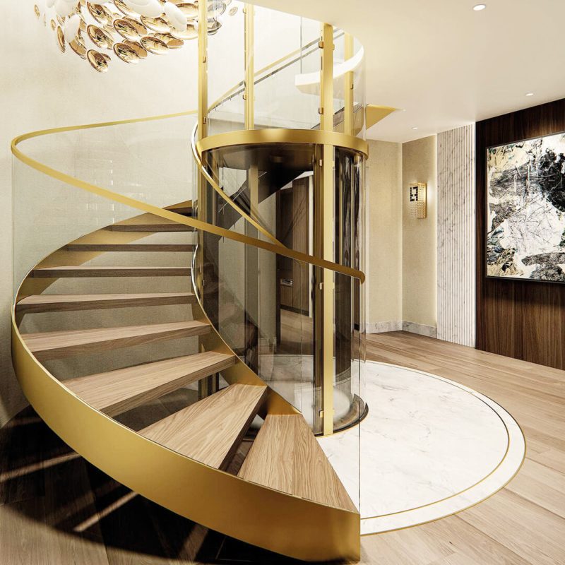 15+ mẫu thiết kế nhà 5x20m có thang máy hiện đại, đẹp nhất